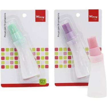 Imagem de Pincel Culinário De Silicone Com Reservatório Sortido Wincy