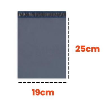 Imagem de Kit 50 envelope de segurança para  reciclado 19x25