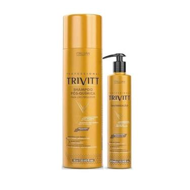 Imagem de Kit Trivitt Shampoo Pós Química + Cauterização - Itallian