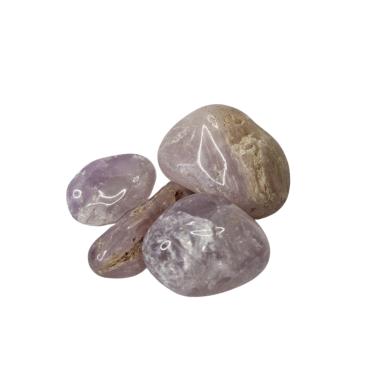 Imagem de Pedra Natural Ametista 4 a 6 cm Rolada 250 gramas