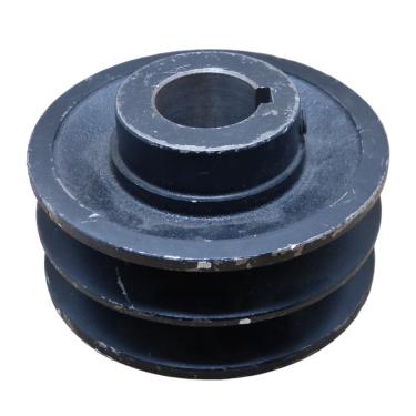 Imagem de Polia De Ferro 4'' 100Mm 2B Com Furo 28Mm Chaveta 8Mm Chiaperini B2 Gilbarco