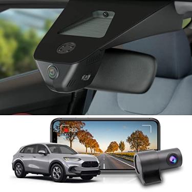 Imagem de Fitcamx Frontal 2K+Traseira 1080P Dash Cam Adequada para Honda HR-V 2023-2026 Sport LX EX-L (Gen3), Integrado OEM Estilo, 2 Way HD Vídeo, WiFi&APP, Loop Gravação, G-Sensor, Plug & Play, 64GB Cartão