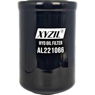 Imagem de XYZIL AL221066 Filtro de óleo hidráulico de fibra de vidro compatível com John Deere 6800D 6900D 7200D 7210D 7400D 7410D 9200D 9300D 2155 7500 6600 6500 6300 2755 AL1566 625 W FT1600 WF1620 RE163067