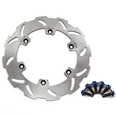 Imagem de Arashi Rotor de disco de freio traseiro com parafusos de montagem para Suzuki RM125 1988-1999, RM250 89-99, RMX250S 1992-1998, DRZ400E 2000-2008, DRZ400S 00-09, acessórios de substituição de