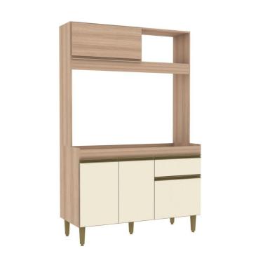 Imagem de Armário De Cozinha Compacta Em Mdp  1,94 X 1,24 M Splendore