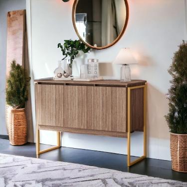 Imagem de Buffet 3 Portas Classico Siberia - Affara Dourado Affara Dourado