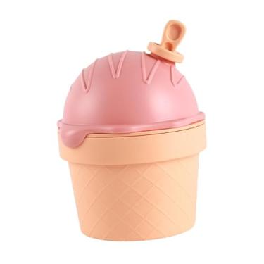 Imagem de Fenteer Umidificador portátil pequeno com 2 modos de pulverização, ajustável e à prova de vazamentos, ideal para decoração de mesa, lareira ou como presente, Rosa