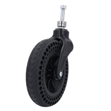 Imagem de Garosa Rodízio de 8 Polegadas, Roda de Borracha TPE Universal Com Textura Antiderrapante, Capacidade de Carga de 75 Kg para Carrinhos e Uso Industrial