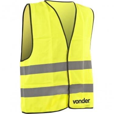 Imagem de Colete Refletivo Amarelo Tipo Blusão Vonder