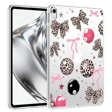 Imagem de VibrantFruitique Capa feminina para iPad Air 11 polegadas, M3 (2025)/M2 (2024), iPad Air 5ª/4ª geração 11 polegadas, linda estampa de leopardo Y2K, capa traseira fina e leve de TPU macio antiarranhões