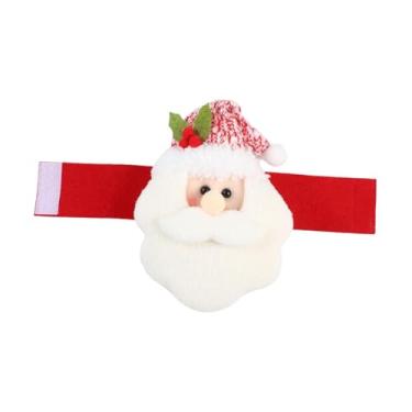 Imagem de YWJLQH Presilha de Cortina Natalina com Decoração de Papai Noel, Prendedor de Cortina para Janela, Ideal para Sala de Jantar.