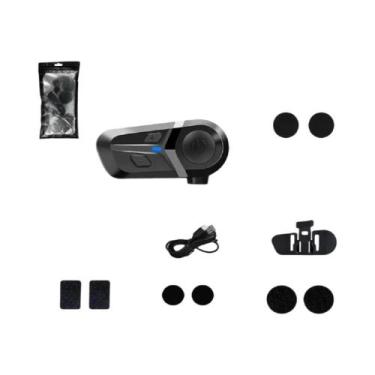 Imagem de Fone De Ouvido Bluetooth 5.3 Para Capacete De Motocicleta, À Prova D'Á