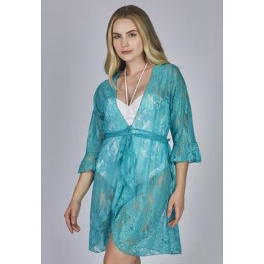 Imagem de Saída de praia claudia - Celestine, Verde, Água, G