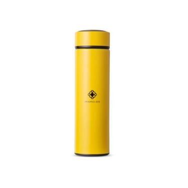 Imagem de Garrafa Térmica com Infusor Cozy Duo Bottle Moncloa 450ml, Amarelo