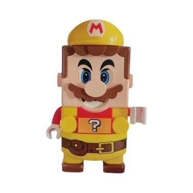 Imagem de Figuras De Ação De Blocos De Montar Super Mario Luigi, Brinquedos De M