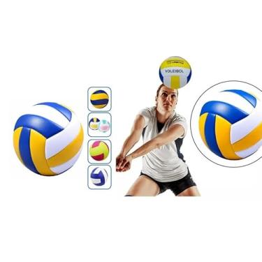 Imagem de Bola De Vôlei Para Quadra Praia Tamanho Padrão C/Bomba