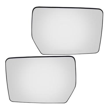 Imagem de JPFAM Substituição de vidro do espelho retrovisor para Ford F150 2004-2010, vidro retrovisor lateral, retrovisores de reboque esquerdo direito com boa refletividade, A/esquerda + direita