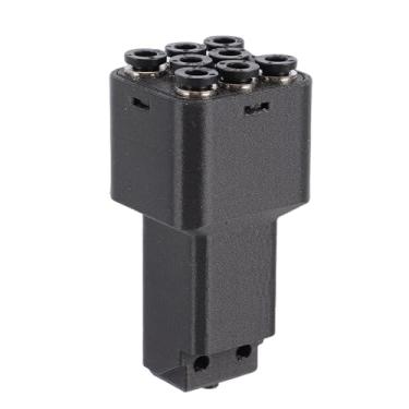 Imagem de Hyuduo Hub de Filamento 8 Em 1 para Impressoras 3D Kobra 3 e S1C, Hub de Comutação de Filamento Multicolorido de Baixa Fricção PTFE Com 8 Portas de Entrada, Acessório de Extrusora