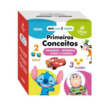 Imagem de Livro - Box Disney Baby Primeiros Conceitos - Palavras, Números, Cores