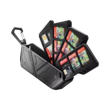 Imagem de Estojo Para Cartões De Jogo Nintendo 2, Portátil, Protetor, Duro, Com 