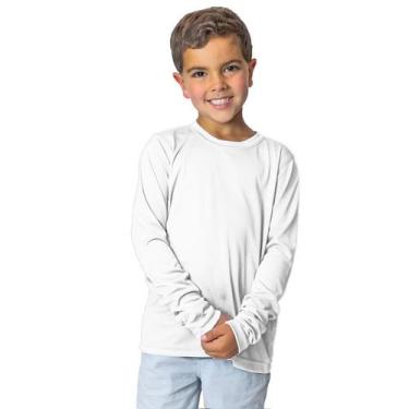 Imagem de Camiseta UV Infantil Proteção Solar Praia Piscina Sol Viagem Cores Lin