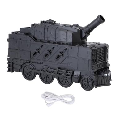 Imagem de Diydeg Difusor de óleo Essencial, 300ml Cuspindo Círculo Design Difusor de Aromaterapia Umidificador de Névoa Fria Com Temporizador de 2h 8h, para Mesa de Quarto de Escritório (Preto)