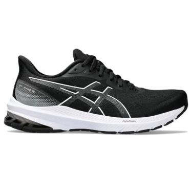 Imagem de ASICS Tênis de corrida feminino GT-1000 12, Preto/branco, 11.5 Wide