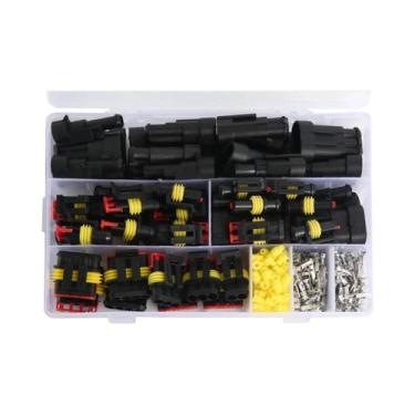 Imagem de Kit De Conectores Elétricos Automotivos À Prova d'Água 352 Peças IP68 
