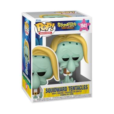 Imagem de Funko Filme Pop! Movies: O filme Bob Esponja - Squidward Tentacles - Boneco colecionável de vinil - Ideia de presente - Mercadoria oficial - Brinquedos para crianças e adultos - fãs de desenhos