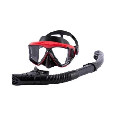 Imagem de Conjunto De Snorkel Para Miopia Adulto E Juvenil Máscara De Mergulho Ó