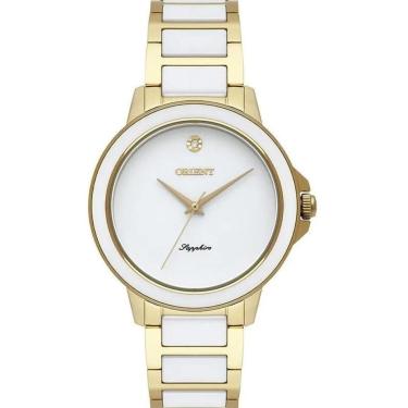 Imagem de Relógio Analógico Feminino Orient Branco- FTSS0100-P1KP-Feminino