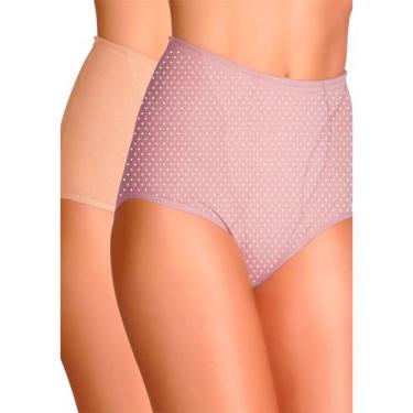 Imagem de Kit/2 Calcinha Love Secret 42315 Pós Parto Modal T. P/XG, P, 474, Nude