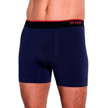Imagem de Cueca Boxer Trifil CE4186 Masculina Sem Costura Microfibra T. P/1XG, 1