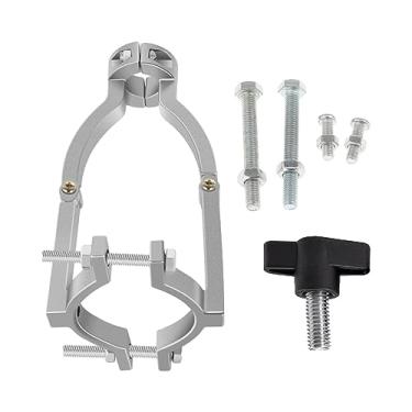 Imagem de Stgfyxgs Adaptador para Furadeira com Furo Quadrado, Suporte de Montagem, para Marcenaria, aço Inoxidável, Profissional para Furadeira de Ou Furadeira, Conjunto completo, Tamanho real