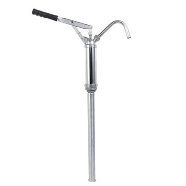 Imagem de Estink Bomba de Transferência de Óleo Manual, Bomba de Tambor Com Ação de Alavanca e Tubo de Sucção Telescópico Autoajustável, Bico Removível para, Querosene, Óleo de Motor e Fluido