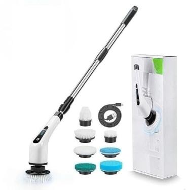 Imagem de Escova De Limpeza Ajustável Janela Banheiro E Cozinha Ferramenta