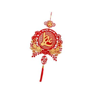 Imagem de Fancyes Decoração de Ano Vietnamita para Pendurar na Porta, Enfeite para Porta de Entrada, Sala de Jantar, Style C