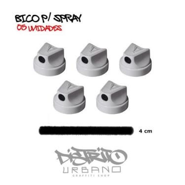 Imagem de Bicos para Spray 5 unid. Cap Skinny Outline 4cm Graffiti, Pintura Auto