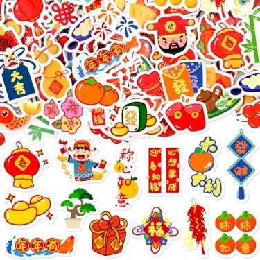 Imagem de Chinese New Year Foam Stickers 2026 Year of Horse Sticker Decal for Spring Festival Gift Cards Decoration Party Favor Supplies