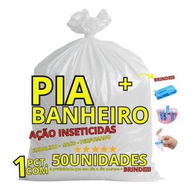 Imagem de Sacos De Lixo 15l Embalixo Citrus Perfumado 50 Un + Brinde - Emba Lixo