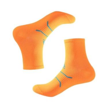 Imagem de Meias De Compressão Respiráveis Antiderrapantes Para Corrida Masculina