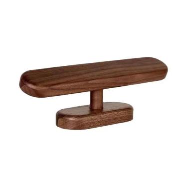 Imagem de Expositor Organizador De Joias E Relógios Em Nogueira Para Balcões E V