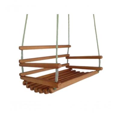 Imagem de Balanço Gangorra Infantil Madeira Selada 50x40 Suporta100 Kg.