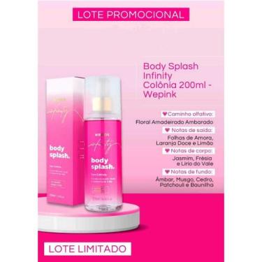 Imagem de Body Splash Virginia 200ml Alta Fixação - Sem Marca, Infinity