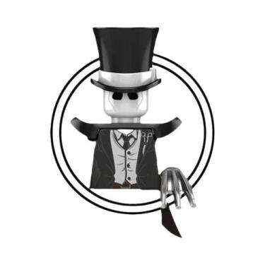 Imagem de Mini Figura De Terror Clássica Dos Palhaços Assassinos, Modelo De Bloc