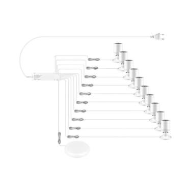 Imagem de Luz LED Para Armário 12V Com Dimmer Touch, 20mm De Penetração, Spot De