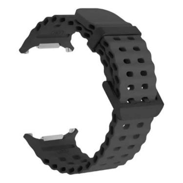 Imagem de Pulseira Poolsy Silicone Compatível Com Samsung Galaxy Watch 7 Ultra 4