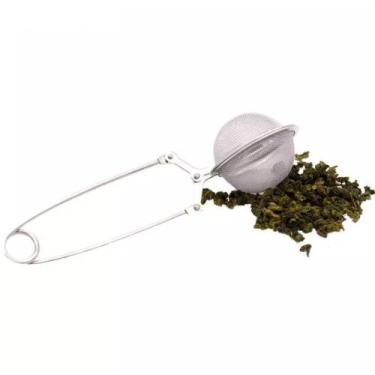Imagem de Infusor De Chá Com Cabo Aço Inox Coador Peneira Erva - Imp - Brinox