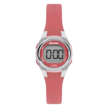 Imagem de Relógio Mormaii Feminino Ref: Mo0950/8t Infantil Digital Rosa