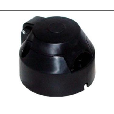 Imagem de ENGATE CARRETINHA FEMEA 7 POLO PRETO PLASTICA para ENGATE CA - ENGATCA